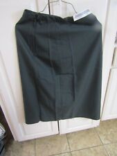 GENUINE US ARMY WOMEN'S DRESS GREEN SKIRT CLASSIC DESIGN AG-489 POLY/WOOL 18L picture
