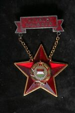 Hungary Hungarian Medal Excellent Worker Labor Communist Red Star Badge picture