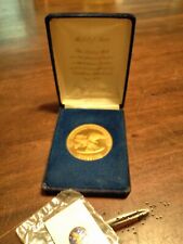 Vintage Metal Of Merit Ronald Reagan Republican Presidential Task Force Medal picture