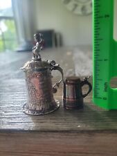 Miniature Antique German Beer Steins.  Great Conversation Piece picture