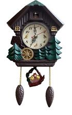 Sangtai Fairy's Cuckoo Clock 5168 Classic Unique Cute Woods Forest Tree House picture