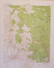 1962 VTG USGS Topo Map Army Corps of Engineers Dunlop Quadrangle, CA picture