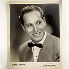 Dick Merrick Vintage 1950’s Press Photo 8x10 Jerry Wald Orchestra New York Promo picture