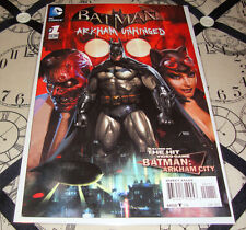 Batman: Arkham Unhinged #1 (Jun 2012) DC Comic Based on Arkham City Game NM- picture