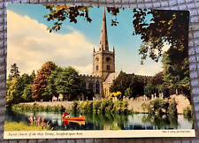VTG Cont. Postcard - Parish Church of the Holy Trinity, Stratford-Upon-Avon, UK picture