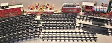New Bright Musical Christmas Express Train Set With Track Set NO. 183 1986 Nice picture