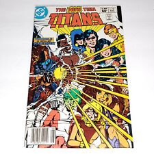 New Teen Titans Vol. 4 #34 1983 Comic Book Deaths Deathstroke Cover picture