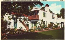 Home of Doris Kenyon, Brentwood Heights, West L.A. - California Vintage Postcard picture
