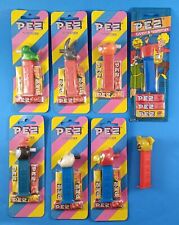 8 Merry Music / Melody Maker (MMM) PEZ Whistles -  6 On European Striped Cards picture
