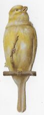 1888 Chromo de Coupis, French BIRDS NO.1,  Victorian Antique, Diecut, 4.5