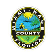 Seal of Miami-Dade County, Florida USA STICKER Vinyl Die-Cut Decal picture