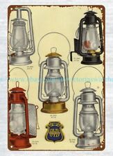 1919 Tubular Lantern Hibbard Spencer Bartlett OVB Tools metal tin sign deco bar picture