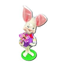 Annalee Spring Daydreamer Boy Bunny Easter Doll 2009 Purple Vest 9 Inch Variant picture