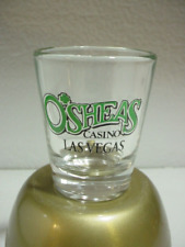 HTF VINTAGE OSHEA'S CASINO SHOT GLASS, LAS VEGAS NEVADA picture