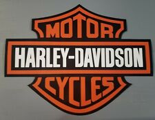 HARLEY DAVIDSON LARGE DECAL STICKER 11 X 14 CAR, TRUCK, TRAILER, CORN HOLE DECAL picture