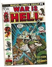 War Is Hell # 1 Marvel Comics 1972 F+/VF Nice picture
