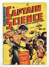 Captain Science #1 VG- 3.5 1950 picture