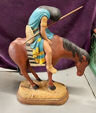 Vintage Apsit Bros of California 1977 “TRAIL OF TEARS” Indian Statue.  RARE picture
