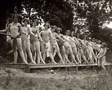 1920s Flappers BATHING BEAUTIES Leggy Photo (175-o ) picture