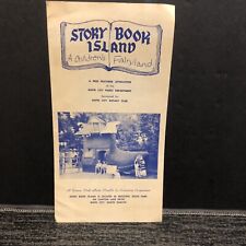 Vtg 1964 Storybook Island Amusement Park Brochure Rapid City SD w Map Inside picture