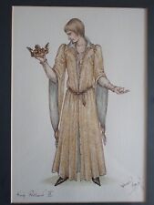 Janet Froud Original Costume Design For Royal Shakespeare Company Richard II Art picture