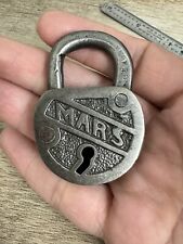 Vintage Old Small Mars US Padlock No Key Lock picture