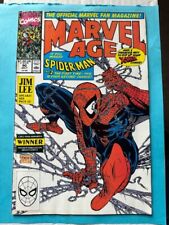 Marvel Age #90 1990 Todd McFarlane Cover Jim Lee picture