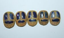 5 RARE ANCIENT EGYPTIAN ANTIQUE SCARAB Stone Egypt History (FG) picture