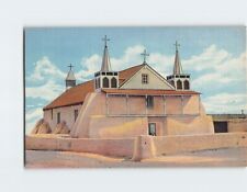 Postcard Old Church of St. Augustine Isleta New Mexico USA picture