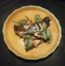 Baltimore Oriole Plate 1962 Napco Decorative Wall Hanging Plate 6in round  picture