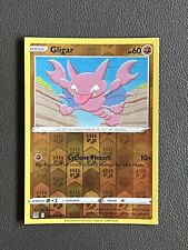 Pokémon Card Rare Square Cut Error Gligar 095/196 Reverse Holo Alignment Dot picture