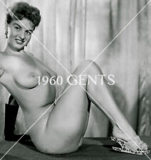 1950s Photo Print Big Breasts Brunette Jackie Miller JM16 picture