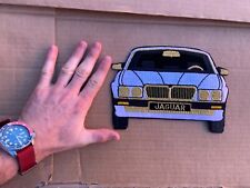 JAGUAR CAR LOGO  Embroidered Patch GOLD THREAD  fashion 1980s hip hop rap picture