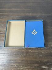 Holy Bible Masonic Edition Illustrated 1924 1940 A.J. Holman Company VG  picture