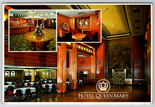 c1980s Hotel Queen Mary Interior Ship Cruise Continental Postcard picture
