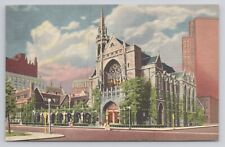 Postcard The Fourth Presbyterian Church North Michigan Avenue Chicago Illinois picture