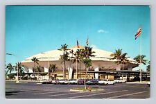 Honolulu HI-Hawaii, International Center Arena, Antique, Vintage Postcard picture