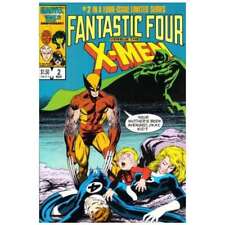 Fantastic Four vs. the X-Men #2 in Near Mint condition. Marvel comics [w} picture