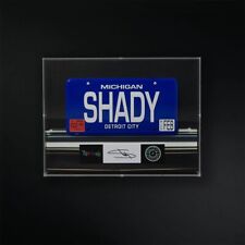 Eminem Signed Slim Shady License Plate Shadow Box Sold Out IN HAND SSLP25 picture