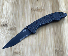 HK 14452SBK Pika II Tanto Folding Pocket Knife - Discontinued - H&K picture