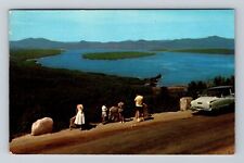 Mooselookmeguntic Lake ME- Maine, Rangeley Lakes Region, Vintage c1980 Postcard picture