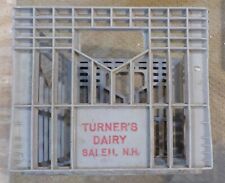 Vintage Turner's Dairy Milk Crate - Salem, New Hampshire picture