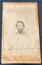 CDV card of Del Graham from Mexico Mo. said to have rode with confederate army picture