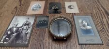 ANTIQUE TIN TYPE PHOTOGRAPH CARD PICTURE FRAME picture