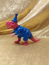 Target ANKYO Dinosaur Figures Party Hat Tyrannosaurus Red Pink Blue Clown 6