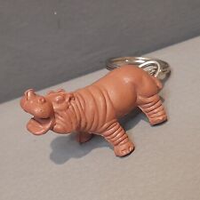Retro Vintage Hippo Novelty Keyring Kawaii Cute Funny Hippopotamus Gift Idea Fun picture