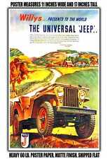 11x17 POSTER - 1946 Willys Universal Jeeps picture
