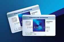 American Express Blue Business Plus card. Cancelled. Collectible picture