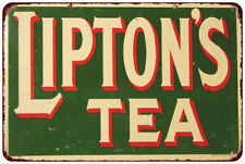 Lipton's Tea vintage Look reproduction Metal sign picture