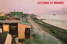 Alaska Kotzebue at Midnight Vintage Continental Postcard Unposted picture